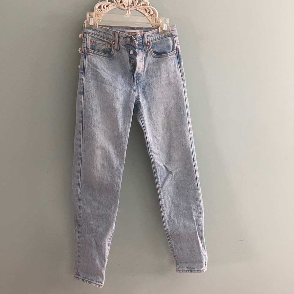 Light Levi Jeans. Rarely Worn